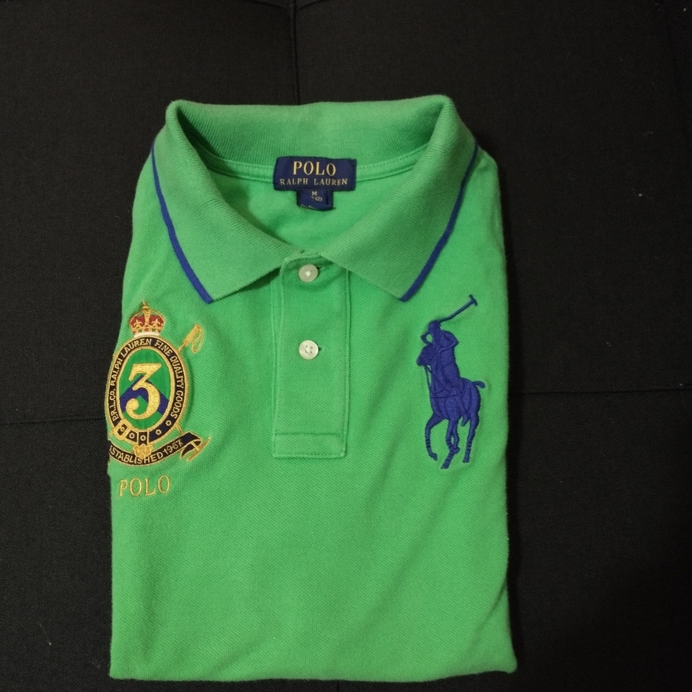Polo Ralph Lauren Shirt , Medium,Neon Green